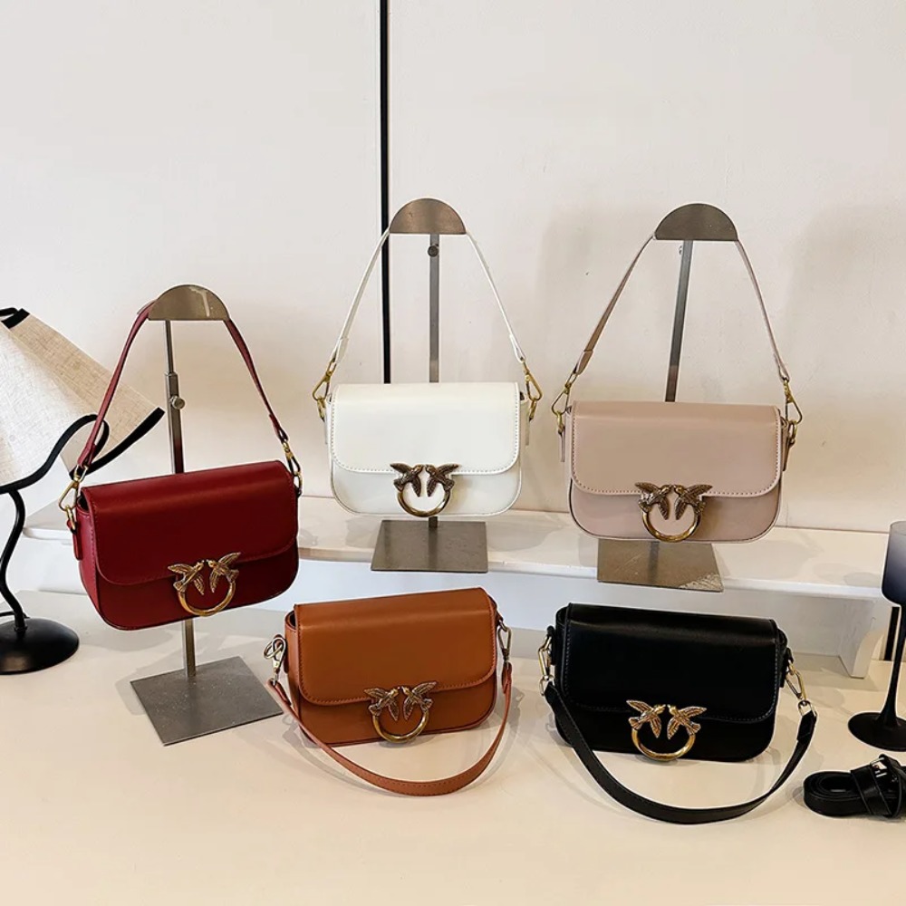 Luxury Quilted Bags - Modeontwerp Crossbody-schoudertas voor dames met compact,