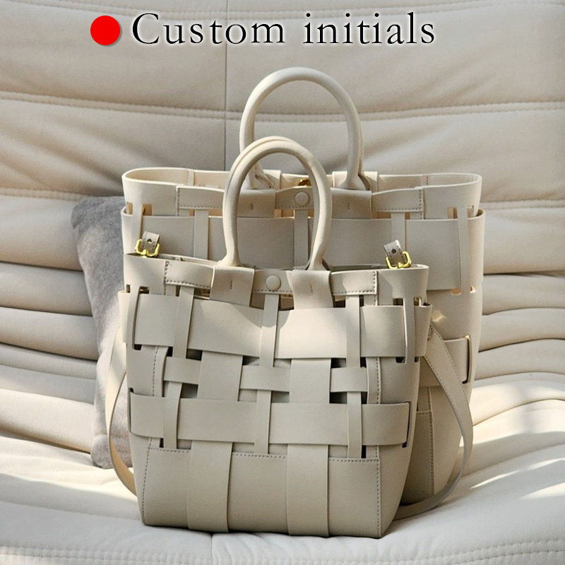 Luxury Bags Made - Aangepaste initialen lederen tassen voor vrouwen