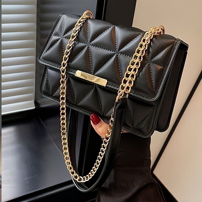 Damesschoudertas met modeketen - Luxury Quilted Bags recensie en prijs