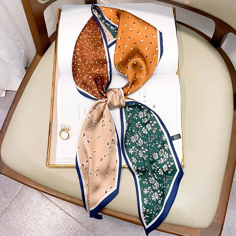 Design Print Skinny Sjaal Plai - Luxury Bags Made recensie en prijs