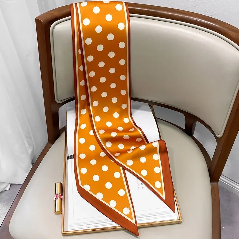 Design Print Skinny Sjaal Plai - Luxury Bags Made recensie en prijs