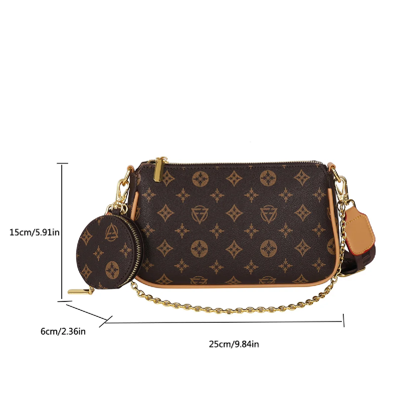 Damesmode Schoudertas met bloe - Luxury Bags Lv recensie en prijs