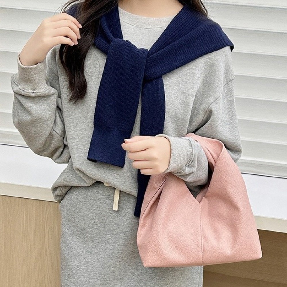 Betaalbare PU-knopenhandtas, l - Luxury Bags Affordable recensie en prijs
