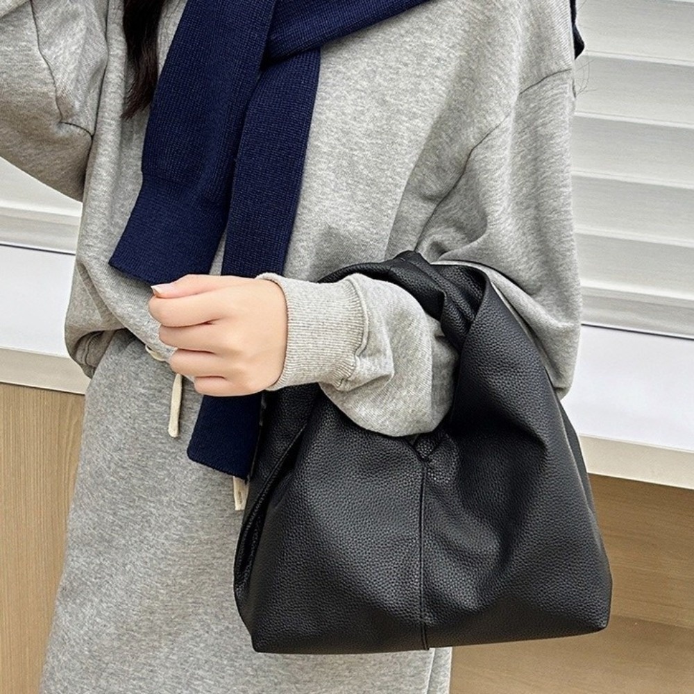 Betaalbare PU-knopenhandtas, l - Luxury Bags Affordable recensie en prijs
