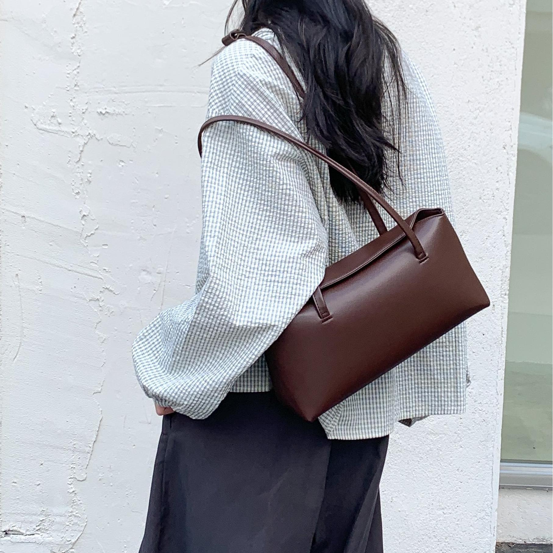 Koreaanse eenvoudige PU leren  - Luxury Bags Korea recensie en prijs