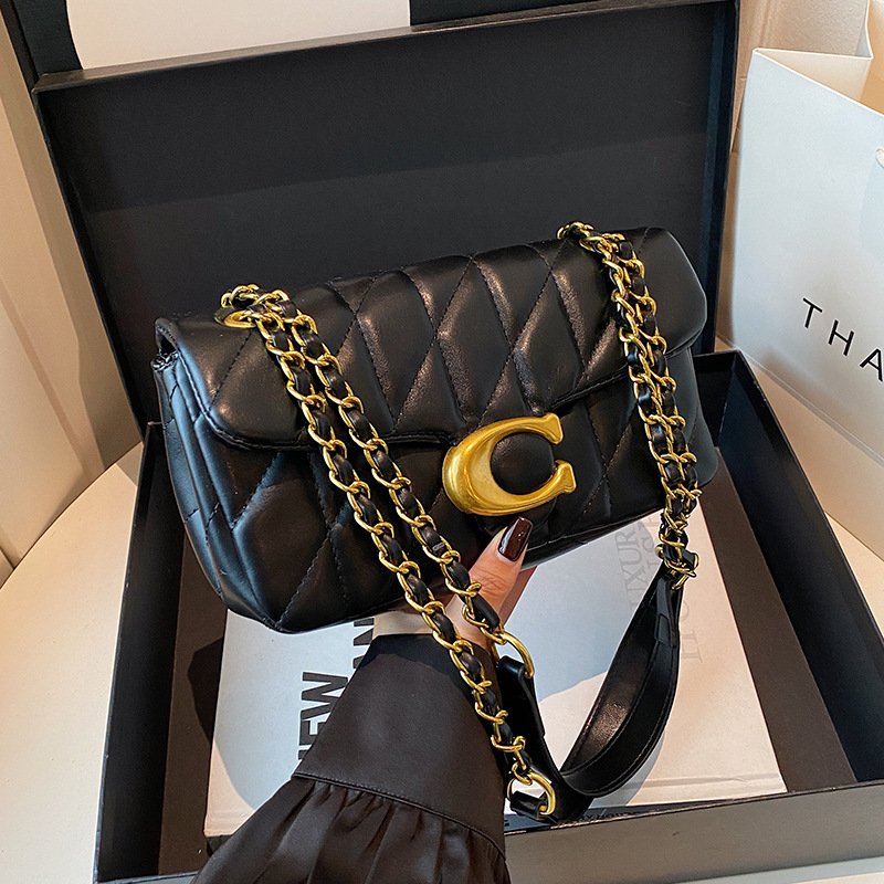 Dames gewatteerde leren schoud - Luxury Quilted Bags recensie en prijs