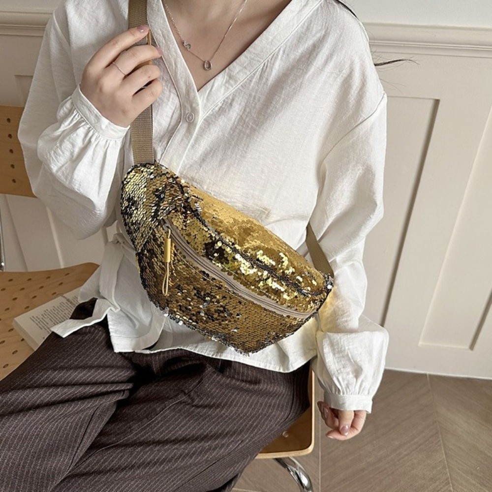 Luxe glitter-pailletten heupta - Luxury Bags Korea recensie en prijs